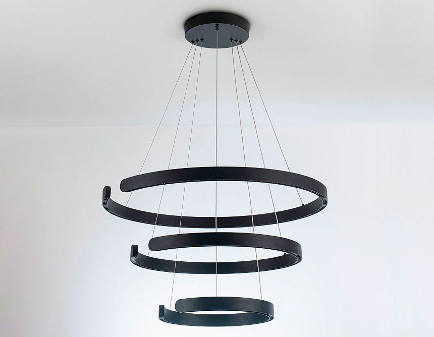 FL5888/3 BK черный 90W 3000K/4200K/6400K D800/600/400*1200 (без ПДУ)