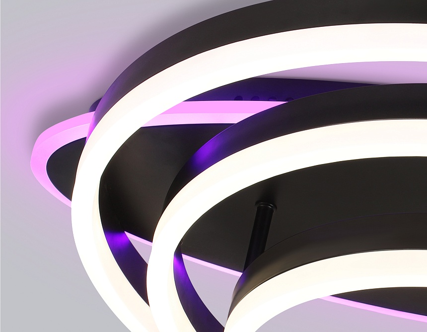 FA8524 BK черный 146W 3000K-6400K+RGB 560*500*150 (ПДУ РАДИО 2.4G)