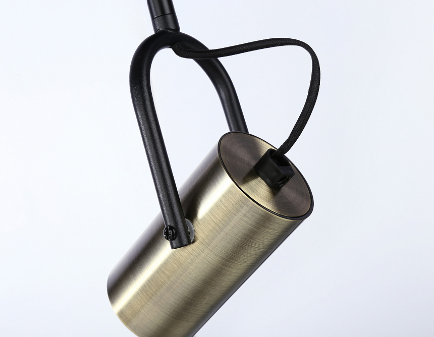 TA13192 BK/SB черный/бронза GU10 max 12W D55*L100*H200