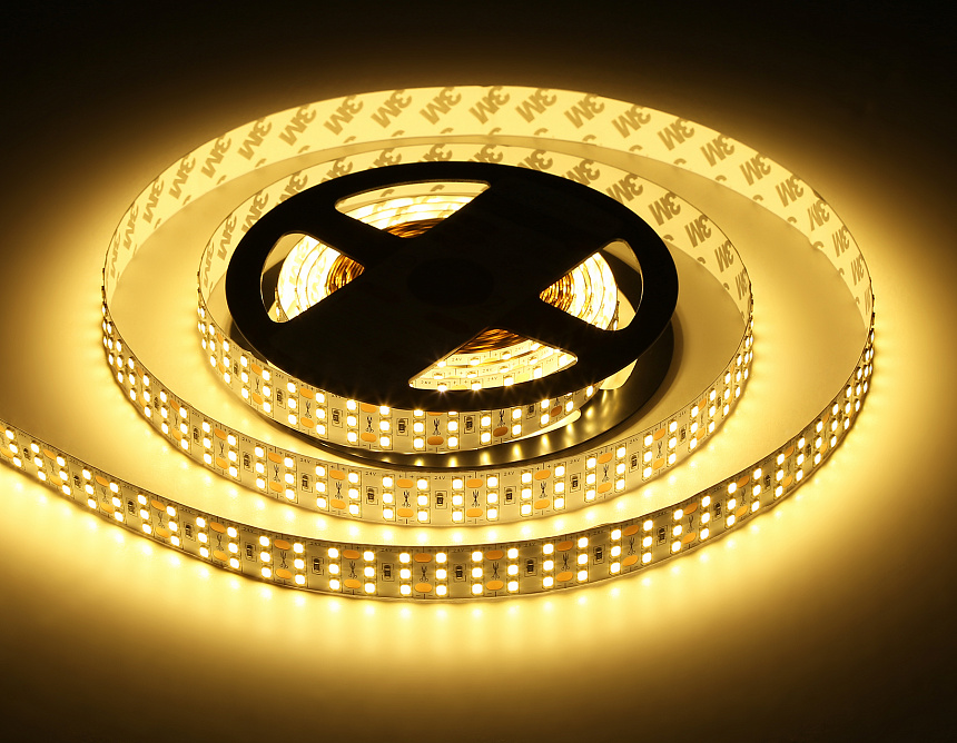 GS3901 2835 324Led/ 26W m/ 24V IP20 3000K/ 5000*18*1.2mm (2 конт.)