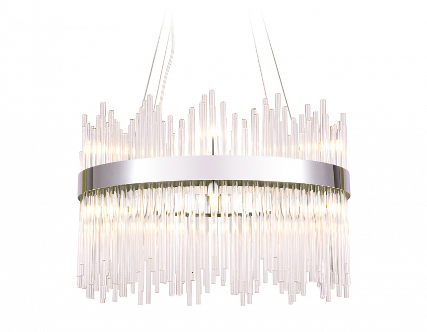 TR5353/10 CH/CL хром/прозрачный G9/10 max 40W D500*800