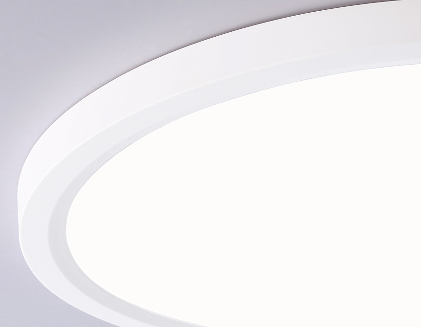 FZ1905 WH белый IP54 26W 3000K-6500K CCT-переключатель D370*25 (Без ПДУ)