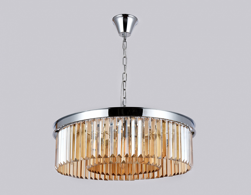 TR5097/8 CH/TI хром/янтарь E14/8 max 40W D600*760