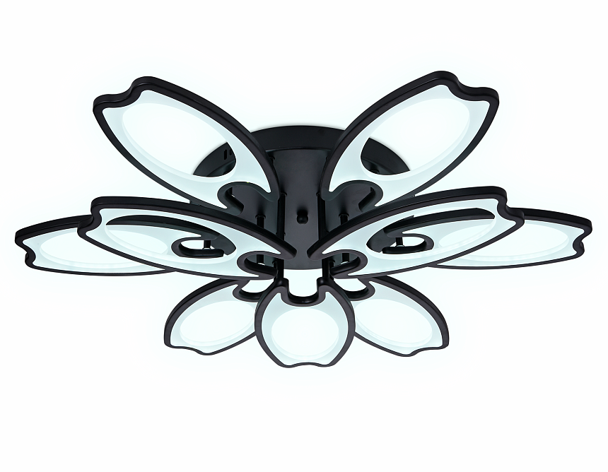 FA581/6+3 BK черный 162W 700*640*120 (ПДУ РАДИО 2.4G)