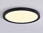 FZ1908 BK черный IP54 35W 3000K-6500K CCT-переключатель D450*25 (Без ПДУ)
