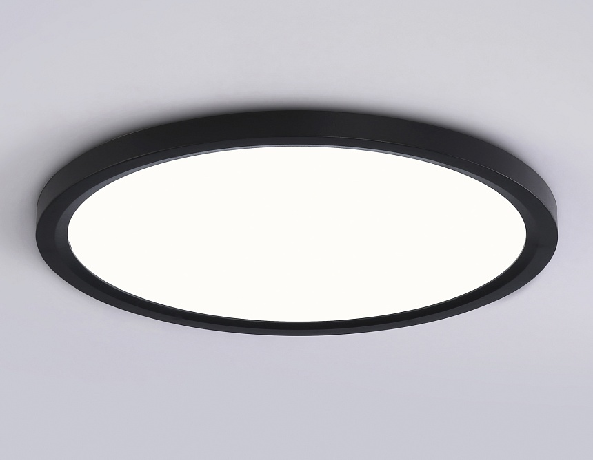 FZ1910 BK черный IP54 44W 3000K-6500K CCT-переключатель D600*25 (Без ПДУ)