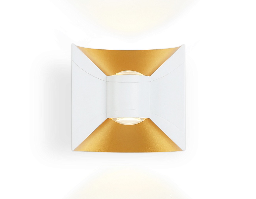 ST4471 WH/GD белый/золото LED 4200K 6W IP54 92*98*55