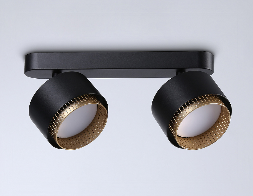 TN71288/2 BK/GD черный/золото GX53/2 max 12W 270*95*137