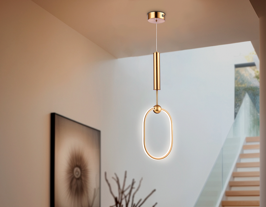 FL10578 BS латунь 3000K/4200K/6400K 56W 230*16*1000 (ПДУ ИК)