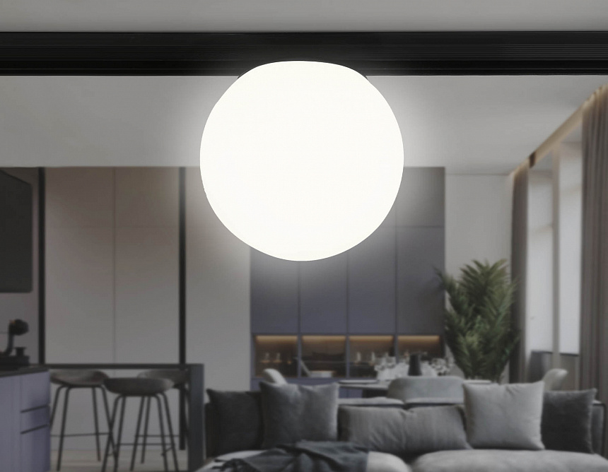 GL3921 BK/FR черный/белый матовый LED 6W 4200К 48V 360° D123*H163