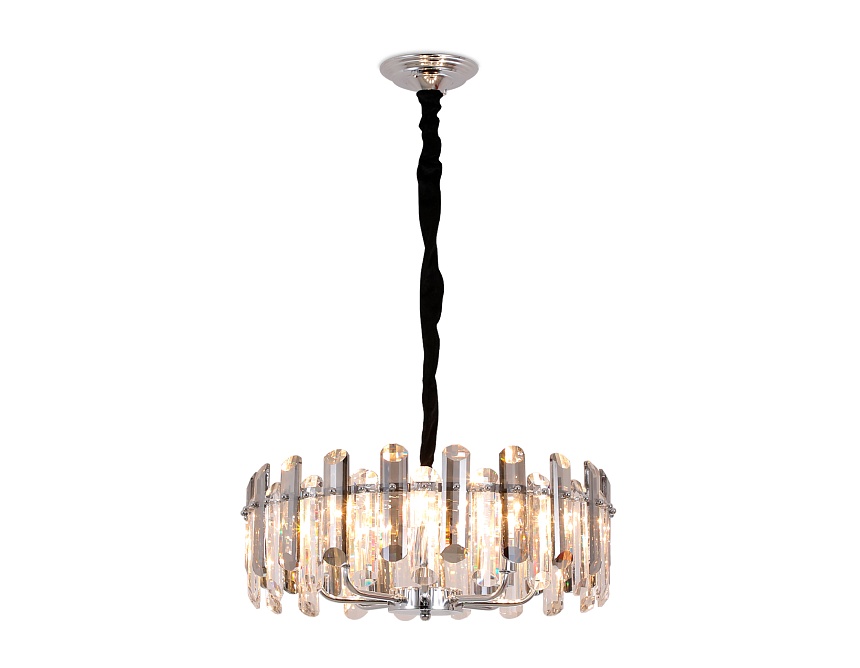 TR5303/8 CH/SM хром/дымчатый E14/8 max 40W D500*615