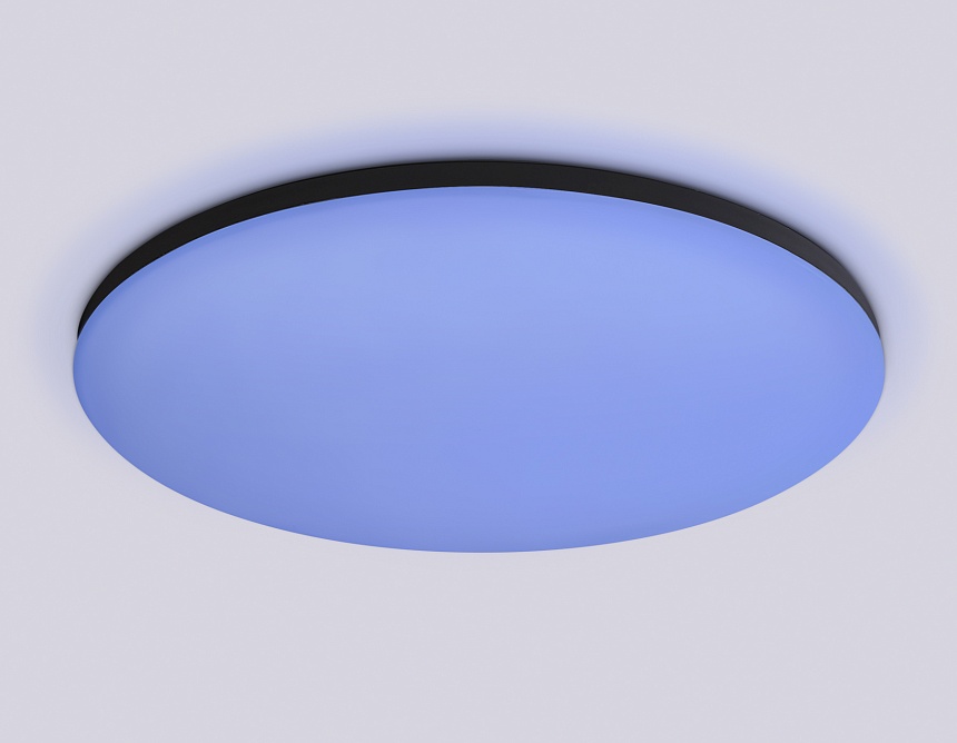 FZ2005 BK черный IP54 25W 3000K-6500K+RGB Wi-Fi Алиса/Tuya/Smart Home/Alexa D370*55 (ПДУ ИК)