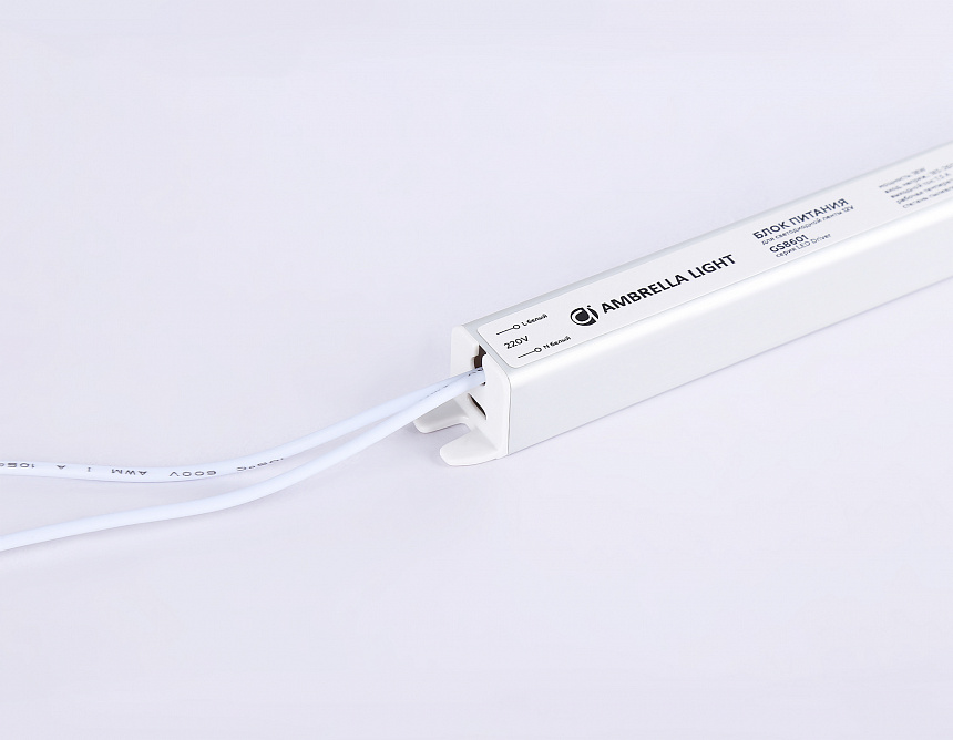 GS8601 блок питания 12V 18W 1.5A IP20 185-260V 172*18*18