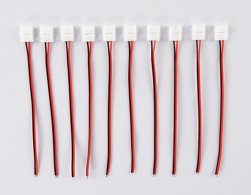 GS7051 Соединитель гибкий односторонний 2835 12/24V (2 конт.) (10шт)