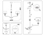 LH71121/5 SN/WH никель/белый E14/5 max 40W D660*880