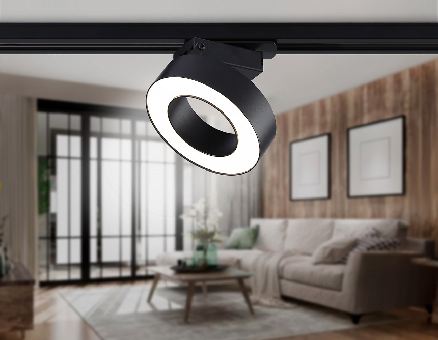 GL6868 BK черный LED 15W 4200K D115*80