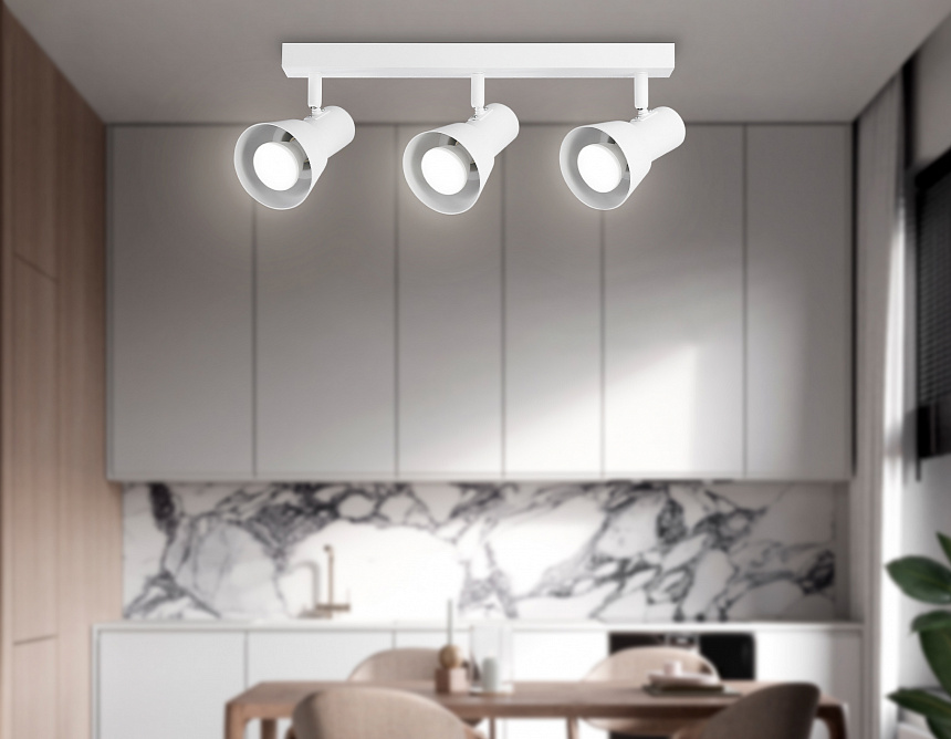 TA13119/3 WH белый GU10/3 max 12W 470*85*150