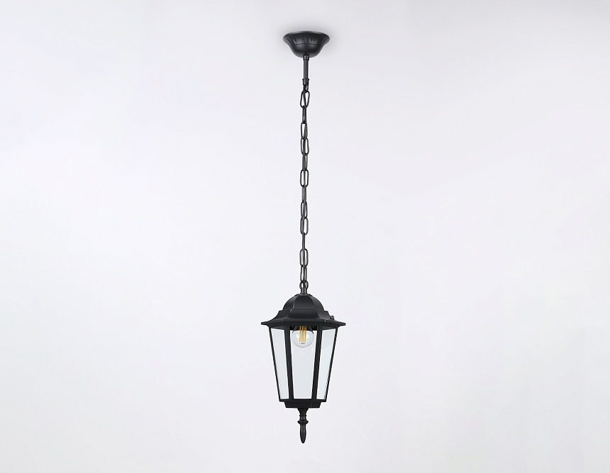 ST2029 BK/CL черный/прозрачный IP54 E27 max 40W D150*780 ST2029 BK/CL черный/прозрачный IP54 E27 max 40W D150*780