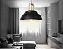 TR8192 BK/LW черный/светлое дерево E27 max 40W D290*900