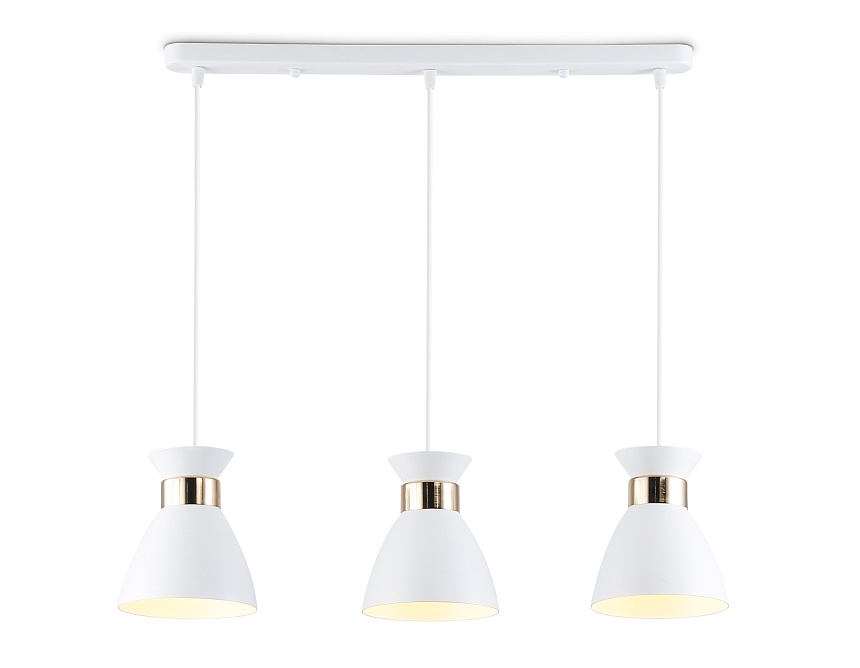 TR8466/3 WH/FGD белый/золото E27/3 max 60W 550*135*1000