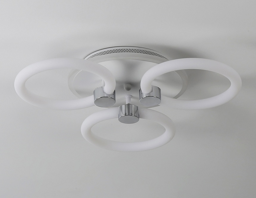 FA3838/3 WH белый 42W 3000K-6400K+RGB D458*80 (ПДУ РАДИО 2.4G)