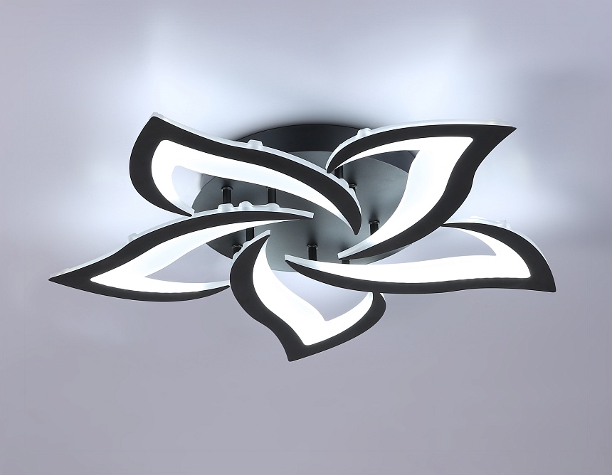 FA4472/5 BK белый 56W 3000K/4200K/6400K D640*80 (ПДУ ИК)