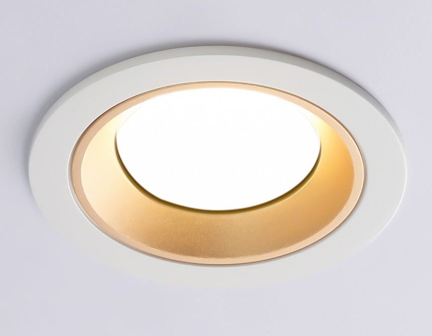 A8922 WH/GD белый/золото MR16 GU5.3 D92*24