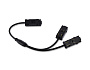 GL1114 BK черный коннектор питания T-образный для шинопровода Magnetic 220V 250*150*18