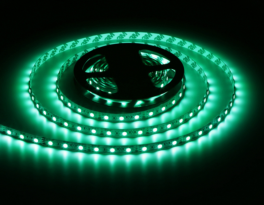 GS2202 5050 60Led/ 14.4 m/ 12V IP20 RGB/ 5000*10*1.87mm (4 конт.) GS2202 5050 60Led/ 14.4 m/ 12V IP20 RGB/ 5000*10*1.87mm (4 конт.)