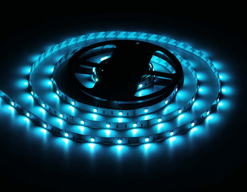 GS2401 5050 30Led/ 7.2W m/ 12V IP20 RGB/ 5000*10*1.87mm (4 конт.) комплект GS2401 5050 30Led/ 7.2W m/ 12V IP20 RGB/ 5000*10*1.87mm (4 конт.) комплект