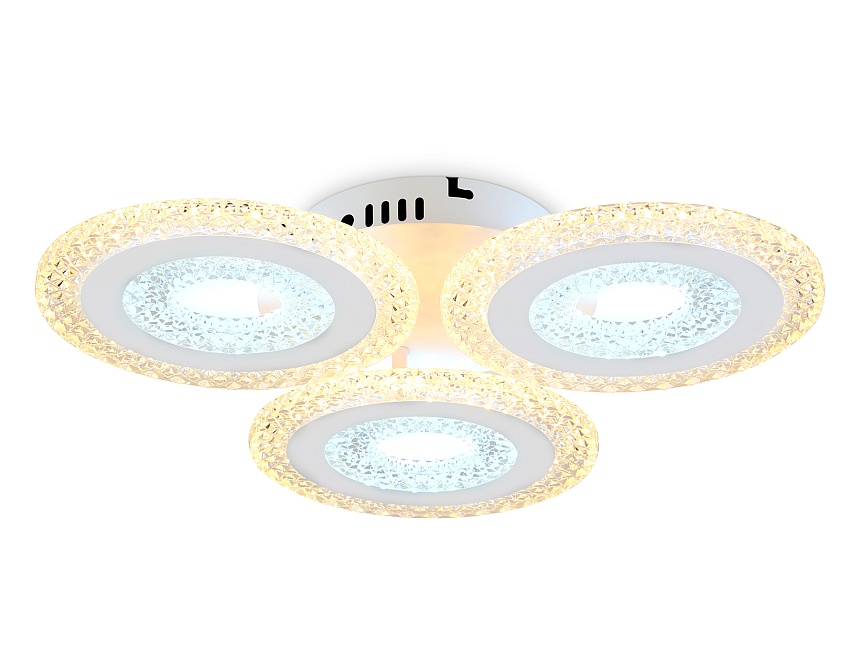 FA4001/3 WH белый 70W 3000K+6400K/4200K/6400K+3000K D480*85 (ПДУ ИК) FA4001/3 WH белый 70W 3000K+6400K/4200K/6400K+3000K D480*85 (ПДУ ИК)