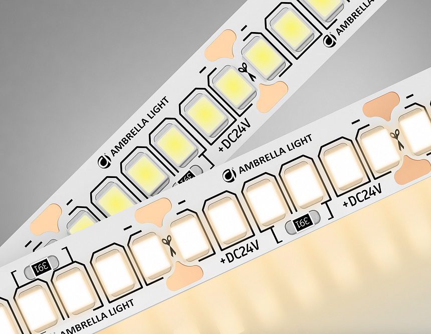 GS3301 2835 240Led/ 18W m/ 24V IP20 3000K/ 5000*10*1.2mm (2 конт.) GS3301 2835 240Led/ 18W m/ 24V IP20 3000K/ 5000*10*1.2mm (2 конт.)