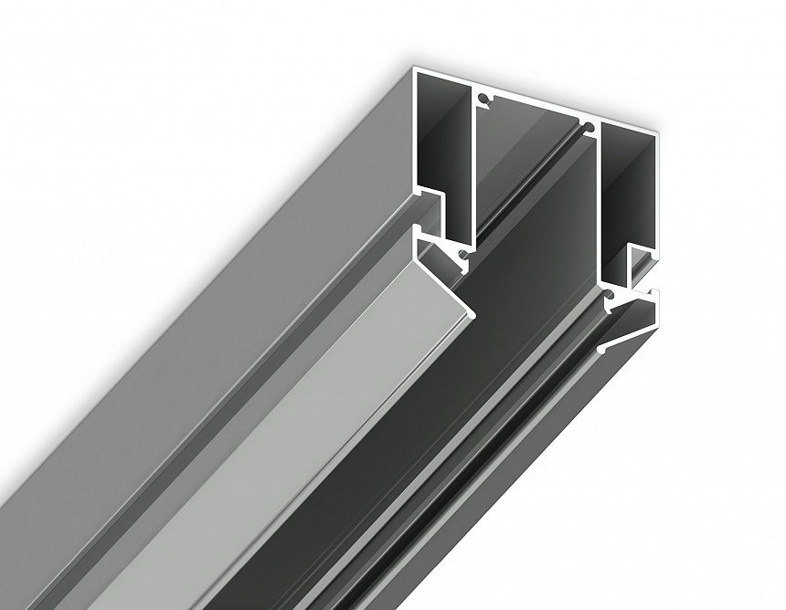 GL1013 AL алюминий корпус в натяжной потолок 2000*61*61