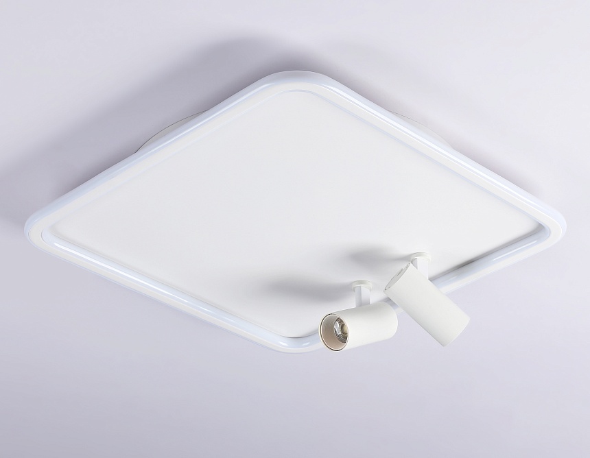FL5114/1+2 WH белый 97W 3000K-6400K 480*480*130 (ПДУ ИК) FL5114/1+2 WH белый 97W 3000K-6400K 480*480*130 (ПДУ ИК)