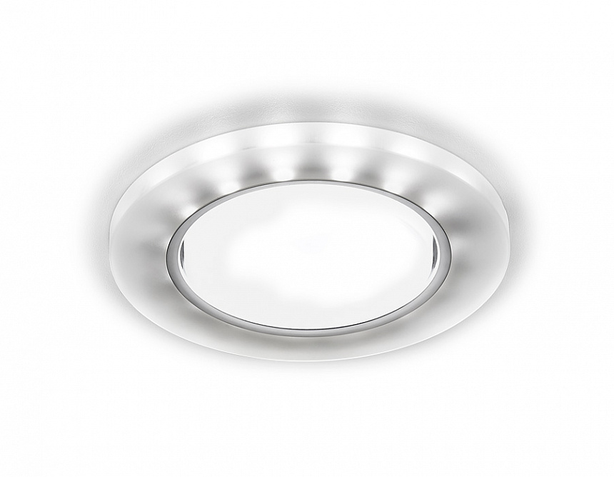 G214 CH/WH хром/матовый GX53+3W(LED WHITE)