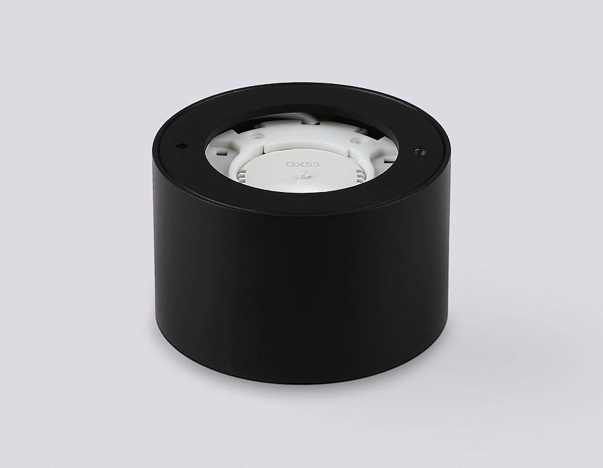 TN52894 SBK/GBK черный песок/черный глянец GX53 max 12W D97*60