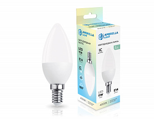 371114 LED C37 11W IC E14 4000K 175-265V