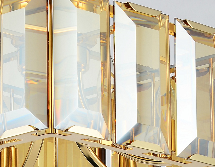 TR5149 GD/TI золото/янтарь E14/6 max 40W 500*500*1000