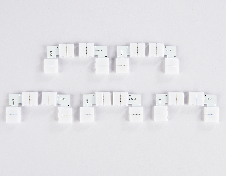 GS6651 Соединитель угловой L 5050 12/24V (3 конт.) (10шт)