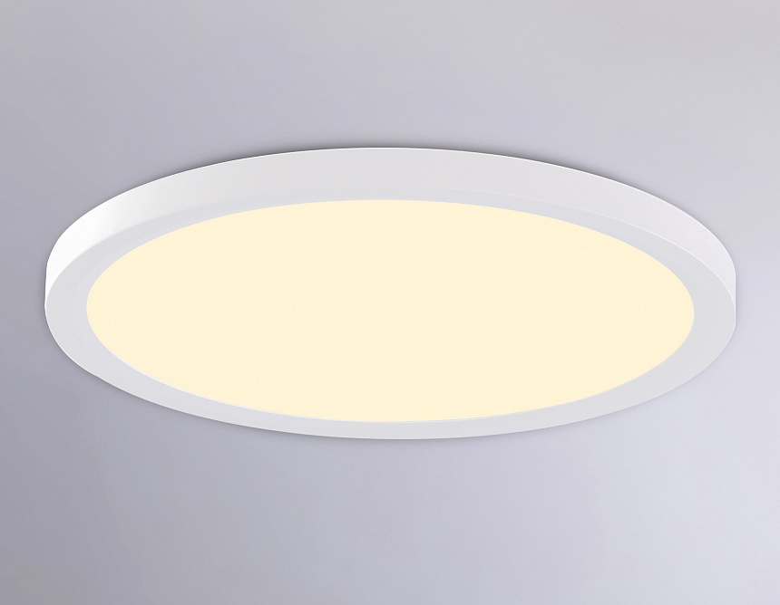 FZ1907 WH белый IP54 35W 3000K-6500K CCT-переключатель D450*25 (Без ПДУ)