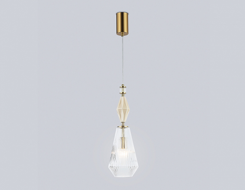 LH53181 BS/CL латунь/прозрачный E14 max 40W D140*1950