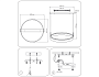 FA6606 BK черный 51W D600*700 (ПДУ РАДИО 2.4G)