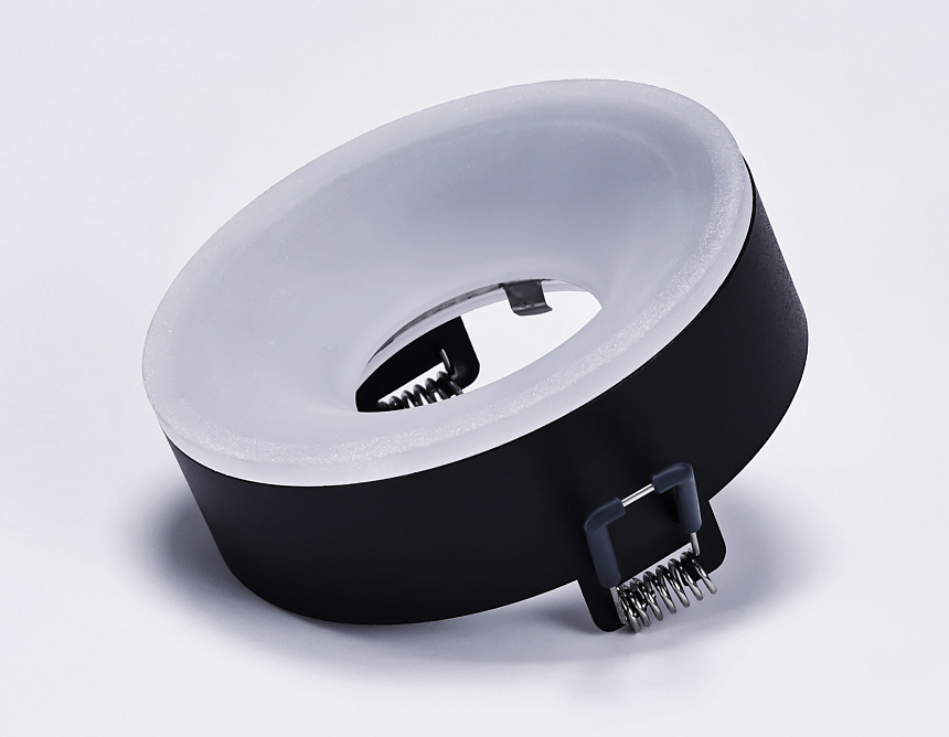 TN3332 SBK/FR черный песок/белый матовый GU5.3 D96*50