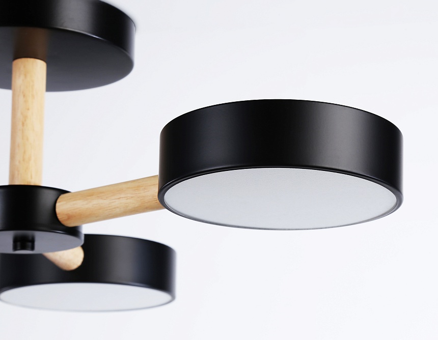 FL4823/3 BK черный 3000K-6400K 40W D580*160 (ПДУ ИК)