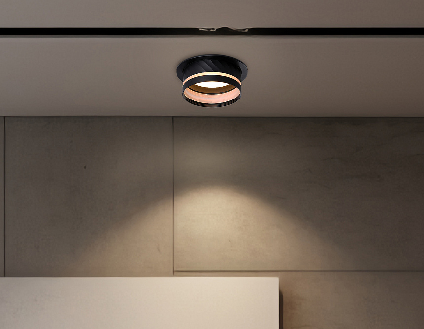 TN5219 BK черный GX53 D110*50