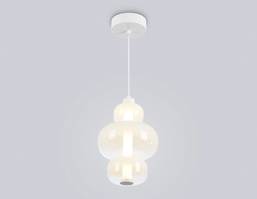 LH11056 WH/FR белый/белый матовый 18W 3000K D230*350