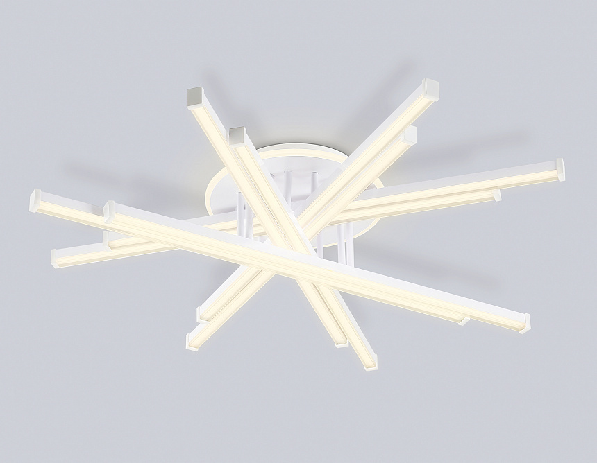 FL6275 WH белый 134W 3000K-6400K 800*800*165 (ПДУ ИК) FL6275 WH белый 134W 3000K-6400K 800*800*165 (ПДУ ИК)
