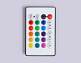 GS11601 контроллер WIFI Tuya RGB+CCC 10A 12V 120W/ 24V 240W (ПДУ ИК CR2025)
