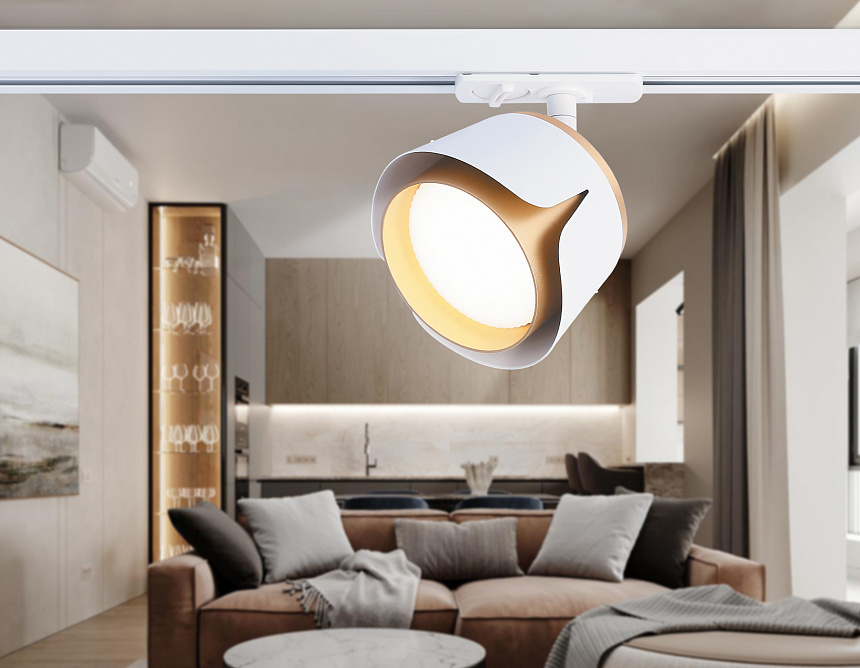 GL5343 WH/GD белый/золото GX53 D100*66