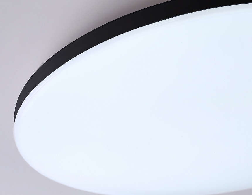 FZ2005 BK черный IP54 25W 3000K-6500K+RGB Wi-Fi Алиса/Tuya/Smart Home/Alexa D370*55 (ПДУ ИК)